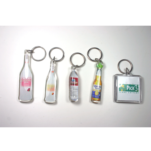 Bottle Shape Keychain